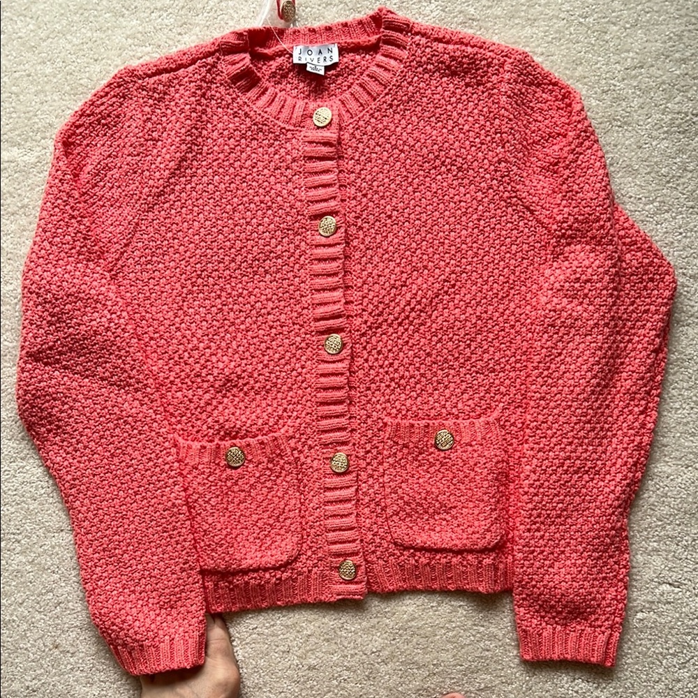 NWT Joan Rivers cardigan